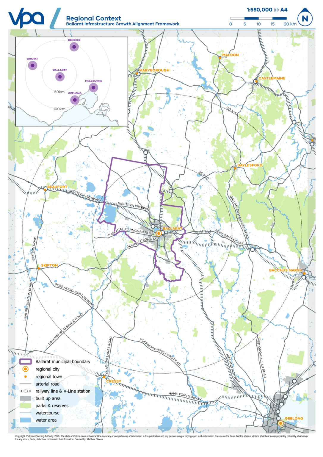 Ballarat Infrastructure Growth Alignment Framework VPA
